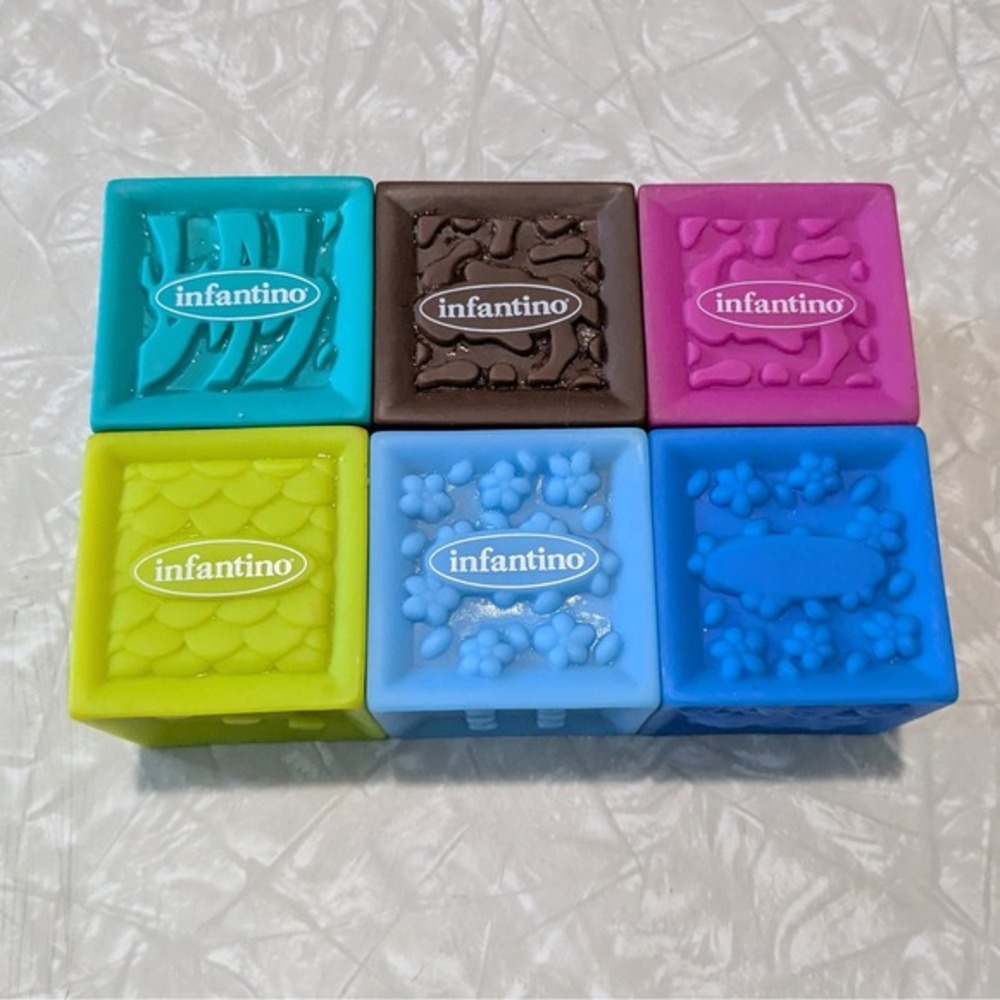 Infantino‎ Squeeze & Stack Soft Baby Blocks
